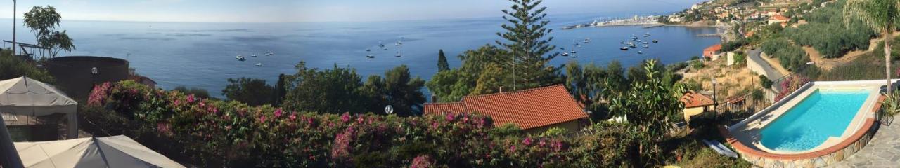 Villa Del Mare Ligure Terme & Spa Piscina A 37 Gradi Санто-Стефано-аль-Мар Экстерьер фото